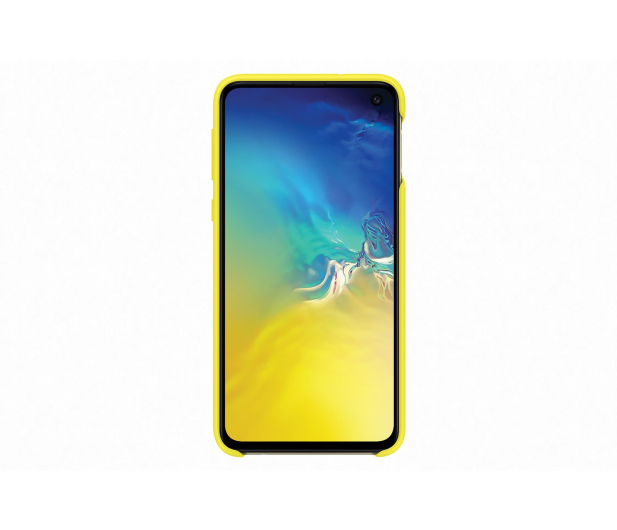 Etui Silicone Cover do Samsung Galaxy S10 E żółte - 478324 - zdjęcie 2